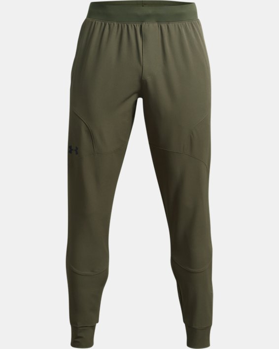 Men's UA Unstoppable Joggers in Green image number 5